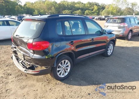 2017 Volkswagen Tiguan S/Limited from USA, damaged, VIN WVGBV7AX3HK049302